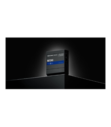 Teltonika | LTE Cat 6 Router | RUT260 | 802.11n | 10/100 Mbit/s | Ethernet LAN (RJ-45) ports 2 | Mesh Support No | MU-MiMO No | 