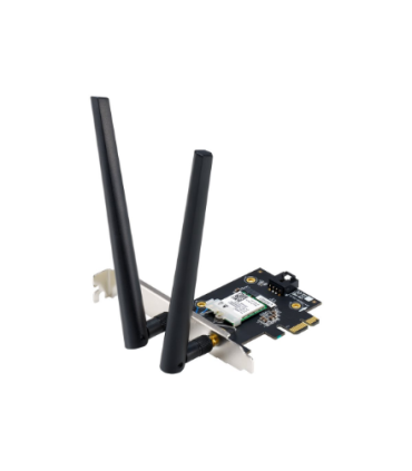 Asus | WiFi 7 PCI-E Adapter with 2 external antennas | PCE-BE6500 | 802.11be | Mesh Support No | MU-MiMO No | No mobile broadban