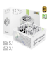 Gamemax PSU GX PRO 750G WH 750W Gold Modular