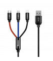 Baseus laadimiskaabel micro USB/Type-C/Lightning