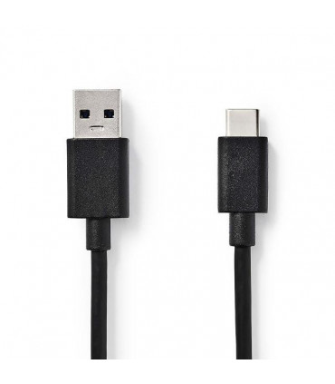 Nedis Type-C M - USB 3.0 M, 1m, must