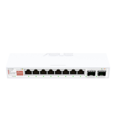 Asus | QG-U1080 | 8-Port 2.5G and 2-Port 10G SFP+ Switch | Unmanaged | Desktop | SFP+ ports quantity 2 x 10G SFP+ ports