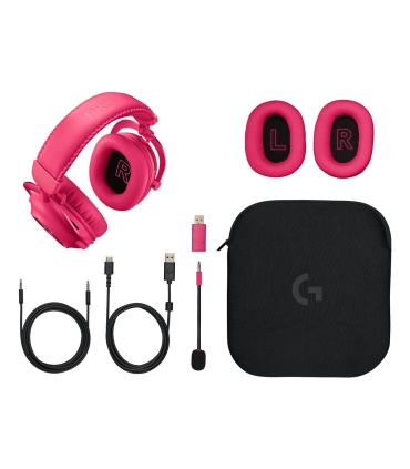 Logitech G Pro X 2 Gaming roosa 981-001275