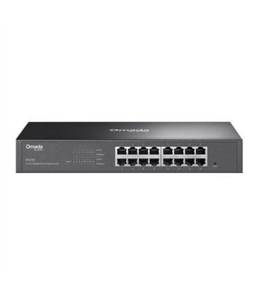TP-LINK | ES216G | Omada 16-Port Gigabit Easy Managed Switch | Desktop/Rackmountable | Managed | Power supply type 100-240 V, 50