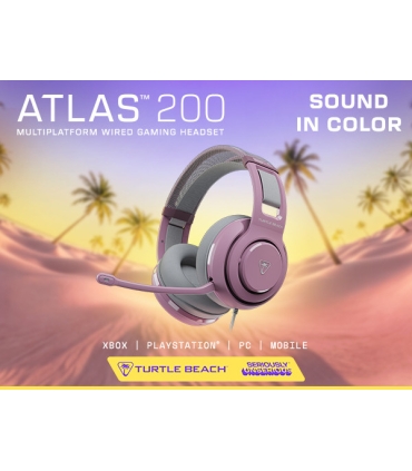 Turtle Beach Atlas 200 MultiPlatform lilla