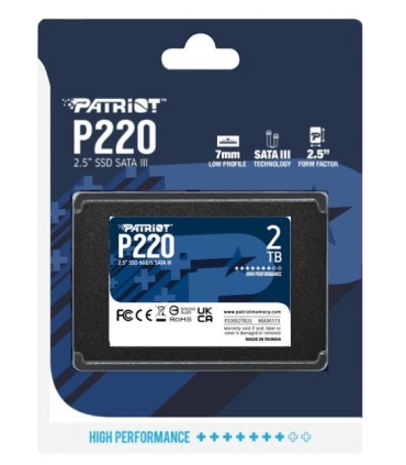 Patriot P220 2TB SSD P220S2TB25