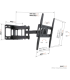 Vogels Wall mount UP 4053 Full-Motion TV Wall Mount M 32-65"