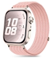 Tech-Protect kellarihm Nylon Huawei Watch Fit 3/4/4 Pro/5/5 Pro, heleroosa
