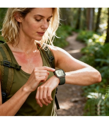 Tech-Protect kellarihm Nylon Huawei Watch Fit 3/4/4 Pro/5/5 Pro, military green