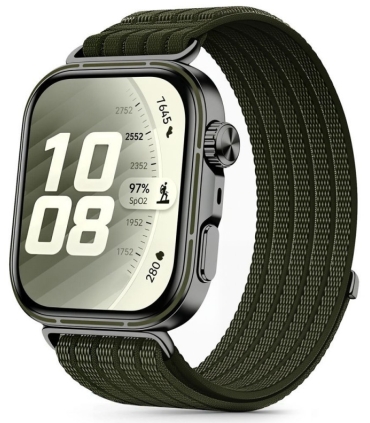 Tech-Protect kellarihm Nylon Huawei Watch Fit 3/4/4 Pro/5/5 Pro, military green