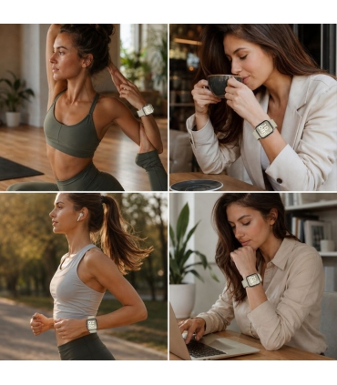 Tech-Protect kellarihm Nylon Huawei Watch Fit 3/4/4 Pro/5/5 Pro, starlight