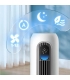 Philips CX7550/00 tornventilaator, Air+ rakendus, valge/hall