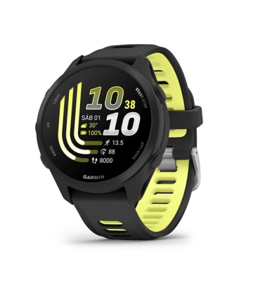 Garmin Forerunner 170 Music, Black with Black/Amp Yellow Band