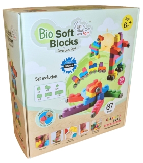 Gerardou0027s Toys Pehmete klotside komplekt 67 tk