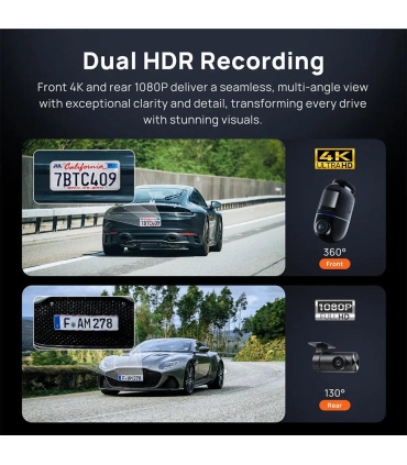 70MAI DASHCAM 4K OMNI/X800 BLACK