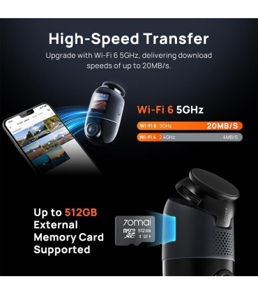 70MAI DASHCAM 4K OMNI/X800 BLACK