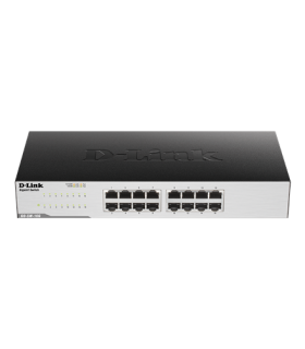 D-Link | 16-Port Gigabit Easy Desktop Switch | GO-SW-16G/E | Unmanaged | Desktop/Rackmountable | 24 month(s)