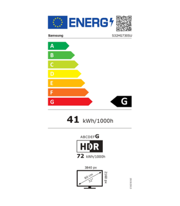 Samsung LS32HG730SUXEN Odyssey OLED G7 32"