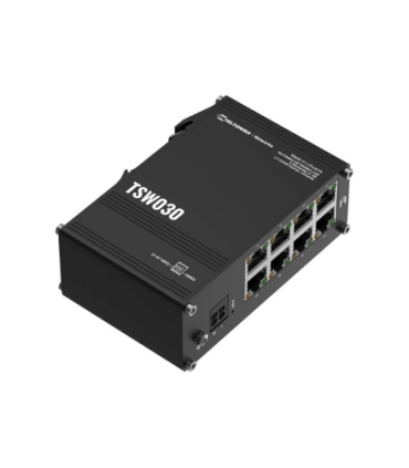 Teltonika | Switch | TSW030 | Unmanaged | DIN rail mountable | 10/100 Mbps (RJ-45) ports quantity 8 | Power supply type 2-pin in