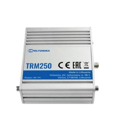 Teltonika | LTE Cat-M1/NB-IoT Modem | TRM250 | Ethernet LAN (RJ-45) ports 0 | Mesh Support No | MU-MiMO No | 4G | Antenna type E