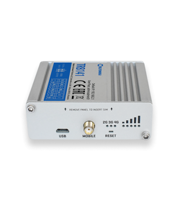 LTE Gateway: No WiFi, 4G, Input/Output, Micro USB | Teltonika | LTE Gateway | TRB141 | No Wi-Fi | Ethernet LAN (RJ-45) ports 0 |