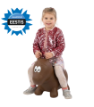 Gerardou0027s Toys hüppeloom Jumpy Hobune, pruun