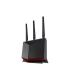 Asus | Wireless Wifi 7 Dual Band Gigabit Router | RT-BE86U | 802.11be | 6800 Mbit/s | Ethernet LAN (RJ-45) ports 5 | Mesh Suppor
