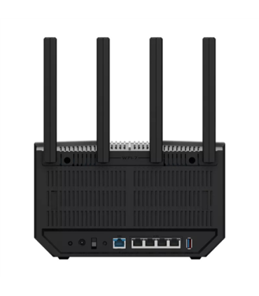 Asus | Tri-band WiFi 7 Router | RT-BE92U BE9700 | 802.11be | 5764 Mbit/s | 2500 Mbit/s | Ethernet LAN (RJ-45) ports 5 | Mesh Sup