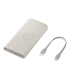 Samsung EB-U2510XUEGEU wireless akupank 10000 mAh, beež