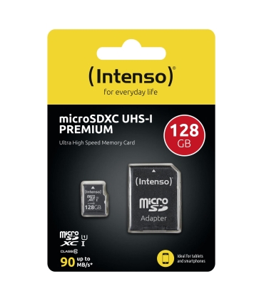 Intenso Micro SDHC 10 class + Adapter 128GB