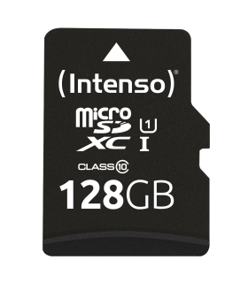Intenso Micro SDHC 10 class + Adapter 128GB