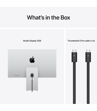 Apple Studio Display XDR - Nano-texture glass - Tilt- and height-adjustable stand