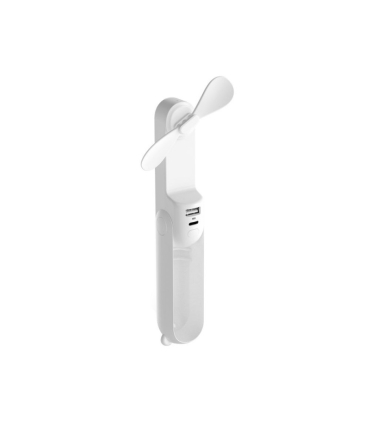 JisuLife 8 käeshoitav ventilaator, valge