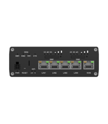 Teltonika | Dual Modem Router | RUTM56 | 802.11ac | 10/100/1000 Mbit/s | Ethernet LAN (RJ-45) ports 4 | Mesh Support Yes | MU-Mi