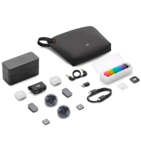DJI Mic Mini 2, 2TX 1RX, juhtmevaba mikrofonikomplekt, hall