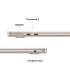 Apple MacBook Air 13,6" Apple M5, 16GB, 512GB SSD