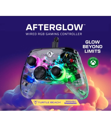 Turtle Beach mängupult Afterglow XBox, läbipaistev