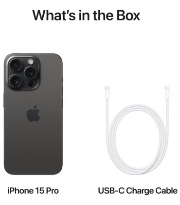 Apple iPhone 15 Pro 128GB, must- uue ringi seade (B)