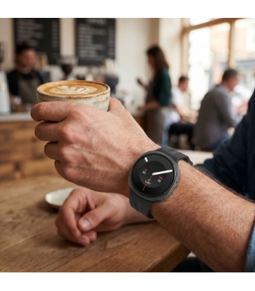 Tech-Protect kellarihm Silicone Evo Samsung Galaxy Watch 40/44/46mm, must
