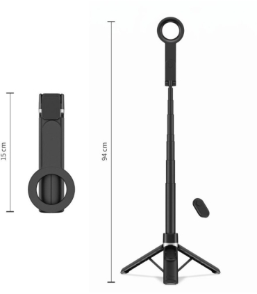 Tech-Protect statiiv-käsistatiiv L11S, must