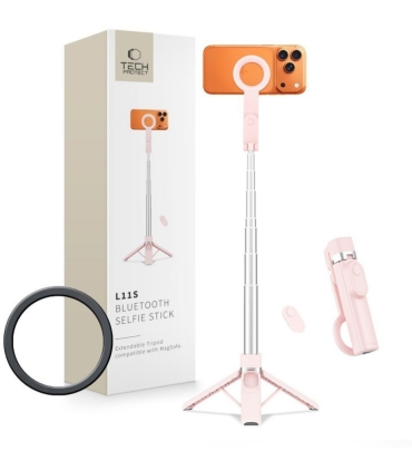 Tech-Protect statiiv-käsistatiiv L11S, roosa
