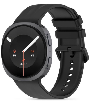 Tech-Protect kellarihm Silicone Evo Samsung Galaxy Watch 40/44/46mm, must