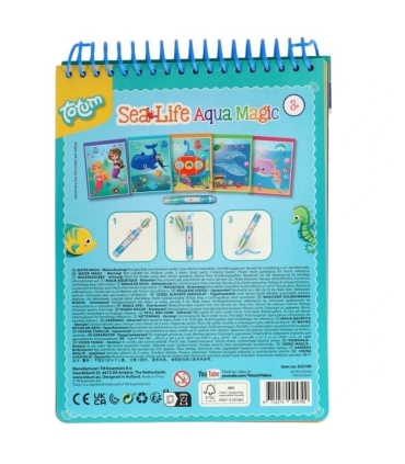 Totum veega värvimise komplekt Sealife