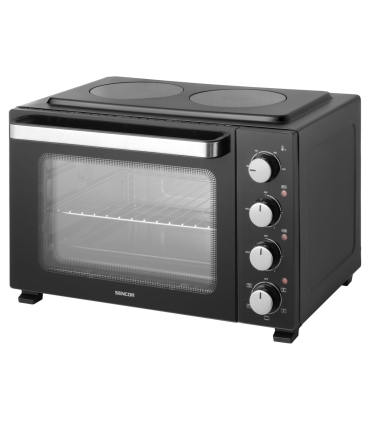 Sencor SEO3580BK lauaahi 2 keraamilise keedualaga, must 35 l