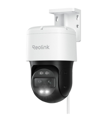 Reolink 4K Dual-Lens PoE Camera with Auto Tracking | TrackMix PoE | PTZ | 8 MP | 2.8mm/F1.6 | IP65 | H.264, H.265 | Micro SD, Ma