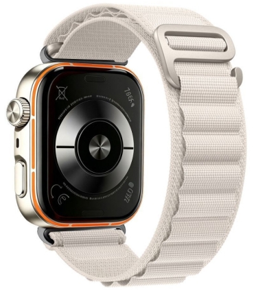 Tech-Protect kellarihm Nylon Pro Huawei Watch Fit 3/4/4 Pro/5/5 Pro, starlight