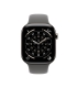 Apple Watch Series 11 GPS + Cellular 42mm Natural Titanium Case with Stone Grey Sport Band - S/M