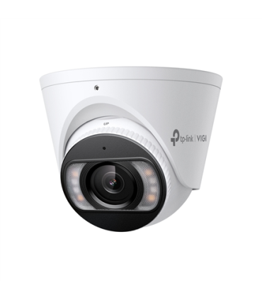 TP-LINK | VIGI 8MP Full-Color Network Camera | InSight S485 | Turret | 8 MP | 2.8mm | IP67 | H.265+ | Micro SD, Max. 512 GB