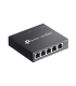 TP-LINK | Omada 5-Port Gigabit Easy Managed Switch with 4-Port PoE+ | ES205GP | Desktop/Wall mountable