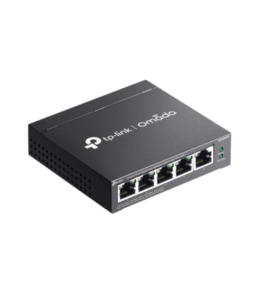 TP-LINK | Omada 5-Port Gigabit Easy Managed Switch with 4-Port PoE+ | ES205GP | Desktop/Wall mountable